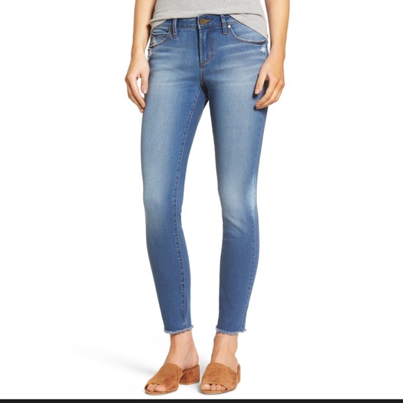 Articles Of Society Denim - Articles of Society Sarah Skinny Raw Hem